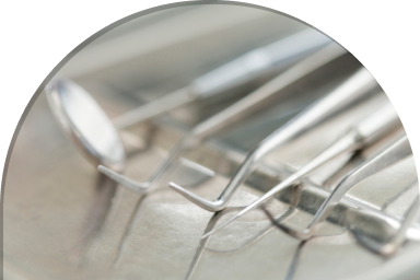 04 清潔な器具と院内環境で心地よい診療をめざしています